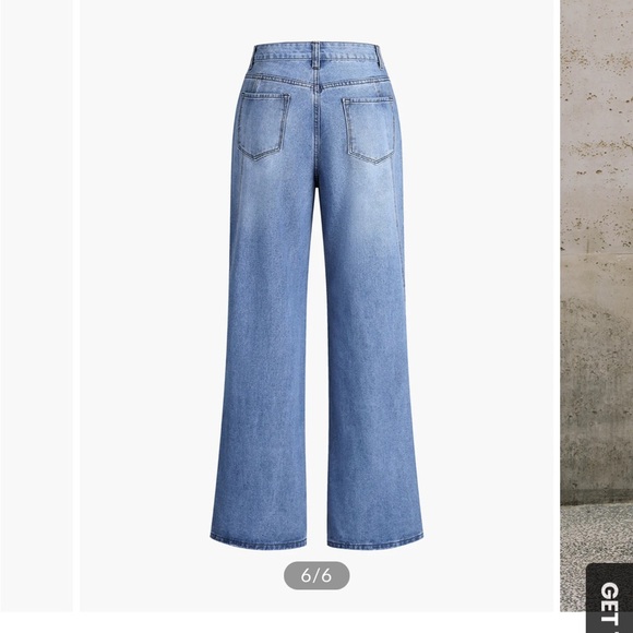 Commense Vintage Denim Straight Leg Jeans - Picture 7 of 13